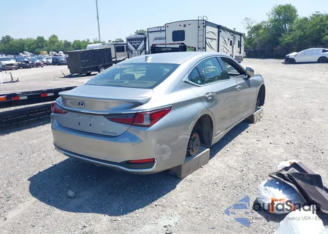 2019 Lexus Es 300H Luxury из США, поврежденный, VIN JTHB21B11K2042097